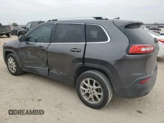 2015 Jeep Cherokee Latitude with VIN 1C4PJLCB1FW643005, listed as a Copart auction lot 46163045 with 134,840 mi miles and Salvage Title. Bid and sale history available at DreamBid. Image 2.