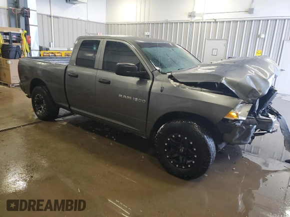 2011 Ram 1500 ST with VIN 1D7RV1GP6BS663975, listed as a Copart auction lot 42647745 with 0 mi miles and Clean Title. Bid and sale history available at carsss.com. Image 4.