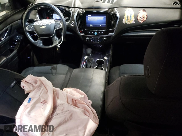 2022 Chevrolet Traverse LT Cloth with VIN 1GNEVGKW9NJ125282, listed as a Copart auction lot 50451655 with 97,290 mi miles and Salvage title. Bid and sale history available at DreamBid. Image 8.