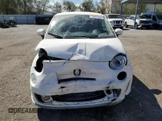 2018 FIAT 500 Pop with VIN 3C3CFFKH3JT465141, listed as a Copart auction lot 72617594 with 11,665 mi miles and Salvage Title. Bid and sale history available at carsss.com. Image 5.