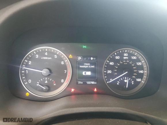 2017 Hyundai Tucson Value with VIN KM8J33A23HU461917, listed as a Copart auction lot 50097015 with 133,790 mi miles and Salvage Title. Bid and sale history available at carsss.com. Image 9.