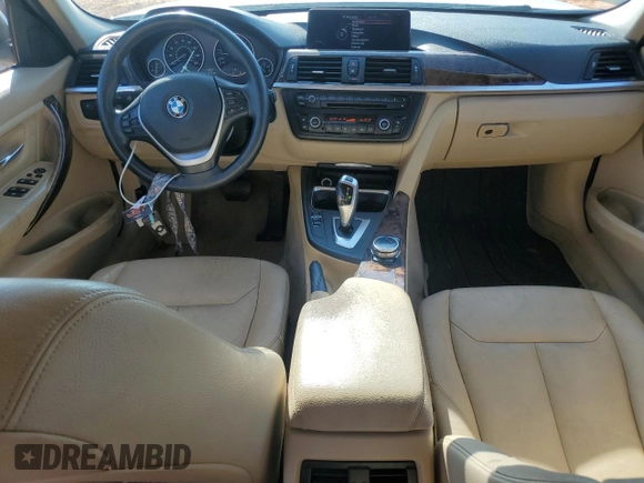 2014 BMW 3 Series 328i xDrive with VIN WBA3B5C51EF958576, listed as a Copart auction lot 62089375 with 148,140 mi miles and Salvage title. Bid and sale history available at DreamBid. Image 8.