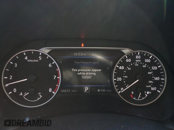 2020 Nissan Sentra SR with VIN 3N1AB8DV7LY289958, listed as a Copart auction lot 49852365 with 66,672 mi miles and Salvage Title. Bid and sale history available at DreamBid. Image 9.
