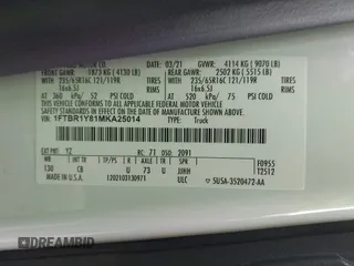 2021 Ford Transit Cargo with VIN 1FTBR1Y81MKA25014, listed as a IAAI auction lot 41594717 with 49,983 mi miles and . Bid and sale history available at DreamBid. Image 9.