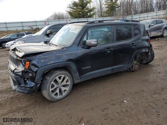 2019 Jeep Renegade Limited with VIN ZACNJBD18KPK34107, listed as a Copart auction lot 83857024 with 68,762 mi miles and Clean Title. Bid and sale history available at carsss.com. Image 1.