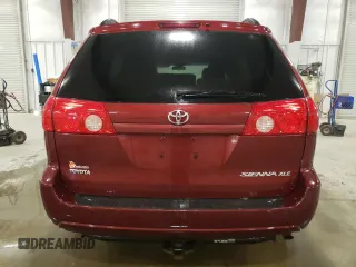 2008 Toyota Sienna XLE with VIN 5TDZK22C48S179740, listed as a Copart auction lot 48697935 with 203,777 mi miles and Salvage Title. Bid and sale history available at carsss.com. Image 6.