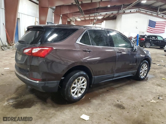 2020 Chevrolet Equinox LT with VIN 2GNAXKEV1L6165493, listed as a Copart auction lot 78662484 with 112,174 mi miles and Salvage Title. Bid and sale history available at carsss.com. Image 3.