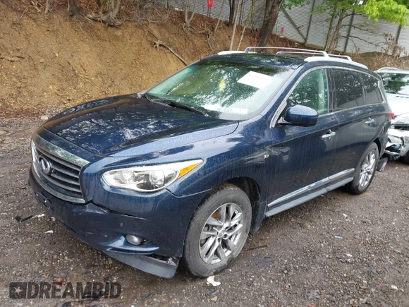 2015 Infiniti QX60 with VIN 5N1AL0MM5FC535725, listed as a IAAI auction lot 42240578 with 100,356 mi miles and . Bid and sale history available at DreamBid. Image 17.