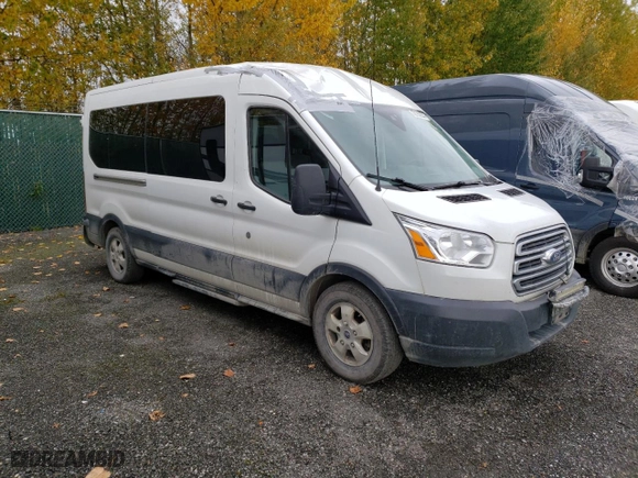 2017 Ford Transit Wagon XL with VIN 1FBAX2CMXHKA81748, listed as a Copart auction lot 72750234 with 116,704 mi miles and Salvage Title. Bid and sale history available at carsss.com. Image 4.