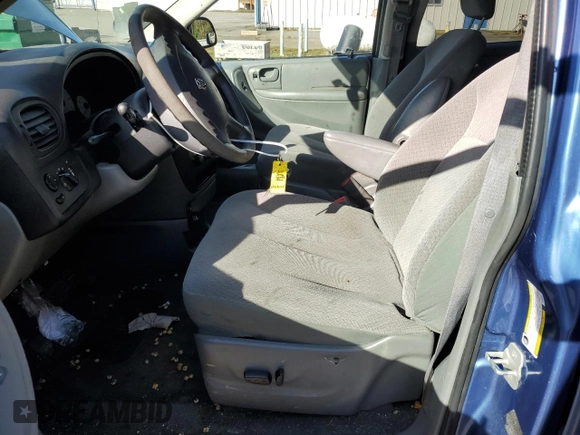 2007 Dodge Grand Caravan SE with VIN 1D4GP24R97B166226, listed as a Copart auction lot 52007485 with 217,468 mi miles and Salvage Title. Bid and sale history available at DreamBid. Image 7.