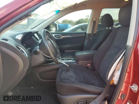 2015 Nissan Pathfinder SV with VIN 5N1AR2MN3FC705681, listed as a Copart auction lot 52330535 with 151,673 mi miles and Salvage Title. Bid and sale history available at carsss.com. Image 7.
