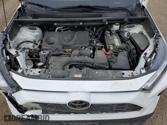 2022 Toyota RAV4 XLE with VIN 2T3P1RFV3NW264237, listed as a Copart auction lot 48542685 with 62,901 mi miles and Salvage title. Bid and sale history available at DreamBid. Image 12.