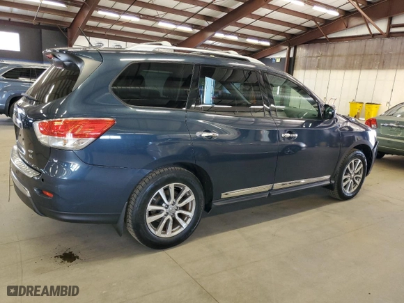 2015 Nissan Pathfinder S with VIN 5N1AR2MM7FC694840, listed as a Copart auction lot 49970395 with 223,520 mi miles and Clean Title. Bid and sale history available at carsss.com. Image 3.