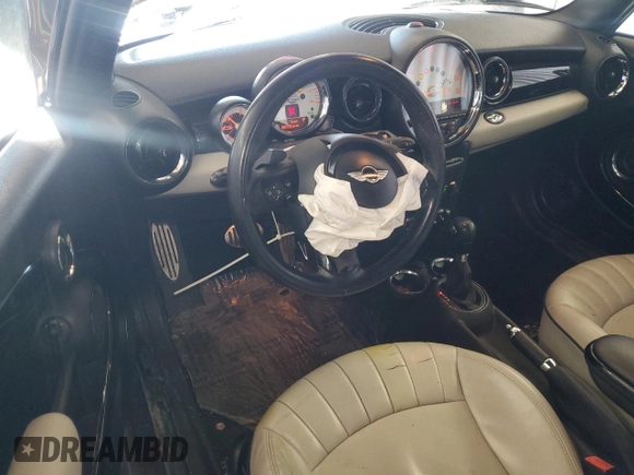 2012 MINI Convertible S with VIN WMWZP3C53CT250070, listed as a Copart auction lot 46649525 with 80,392 mi miles and Salvage Title. Bid and sale history available at DreamBid. Image 8.