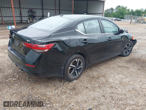 2024 Nissan Sentra SV with VIN 3N1AB8CV4RY204410, listed as a IAAI auction lot 42216000 with 33,893 mi miles and . Bid and sale history available at DreamBid. Image 4.