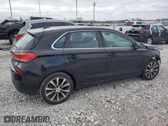 2018 Hyundai Elantra with VIN KMHH35LEXJU038209, listed as a Copart auction lot 51302795 with 125,062 mi miles and Salvage Title. Bid and sale history available at DreamBid. Image 3.