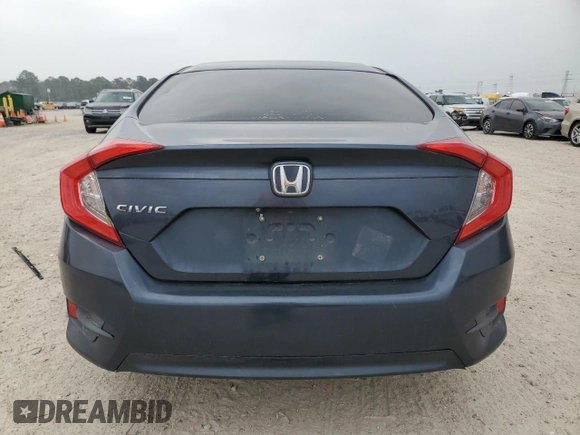 2017 Honda Civic Sedan LX with VIN 19XFC2F59HE081874, listed as a Copart auction lot 48633845 with 148,908 mi miles and Salvage Title. Bid and sale history available at carsss.com. Image 6.