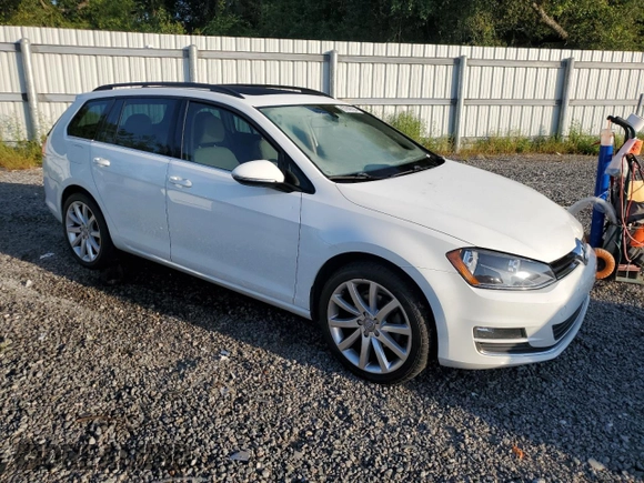 2015 Volkswagen Golf SportWagen TDI SE with VIN 3VWCA7AU2FM518151, listed as a Copart auction lot 67848394 with 92,858 mi miles and Salvage Title. Bid and sale history available at carsss.com. Image 4.