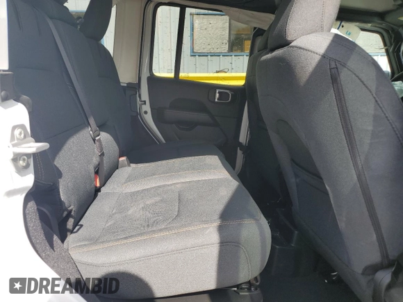 2025 Jeep Wrangler Sahara with VIN 1C4RJXP60SW585413, listed as a Copart auction lot 61955615 with 1,435 mi miles and Clean title. Bid and sale history available at DreamBid. Image 11.