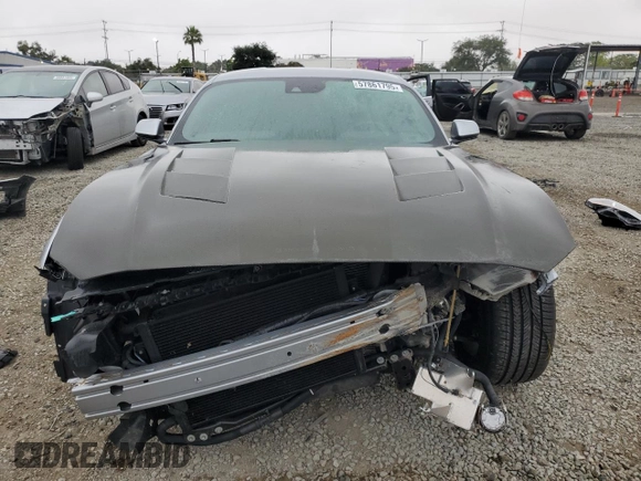 2022 Ford Mustang GT with VIN 1FA6P8CF9N5100621, listed as a Copart auction lot 57861795 with 51,683 mi miles and Salvage title. Bid and sale history available at DreamBid. Image 5.
