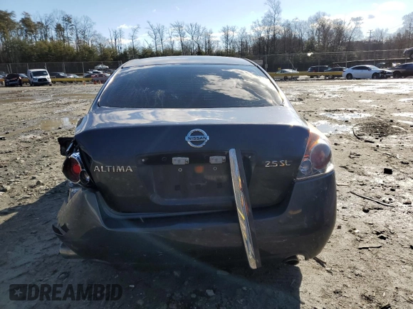 2009 Nissan Altima S with VIN 1N4AL21E39N503660, listed as a Copart auction lot 45335425 with 71,589 mi miles and Salvage Title. Bid and sale history available at DreamBid. Image 6.