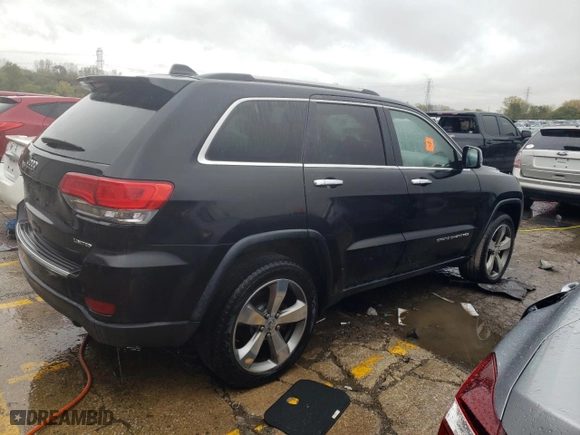 2014 Jeep Grand Cherokee Limited with VIN 1C4RJFBMXEC378596, listed as a Copart auction lot 73613914 with 0 mi miles and Clean Title. Bid and sale history available at carsss.com. Image 3.