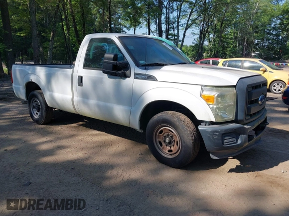 2013 Ford F-250 XL with VIN 1FTBF2A66DEB82141, listed as a IAAI auction lot 42624049 with 89,455 mi miles and . Bid and sale history available at DreamBid. Image 1.