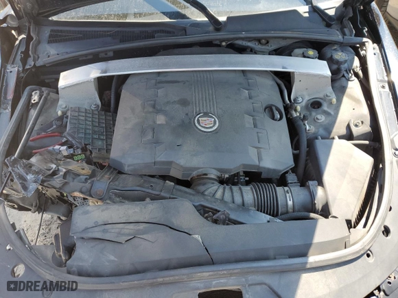 2011 Cadillac CTS Coupe with VIN 1G6DA1ED6B0127003, listed as a Copart auction lot 84096464 with 0 mi miles and Salvage Title. Bid and sale history available at carsss.com. Image 12.
