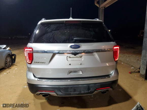 2018 Ford Explorer Limited with VIN 1FM5K7F89JGA46968, listed as a Copart auction lot 44804515 with 127,975 mi miles and Salvage Title. Bid and sale history available at carsss.com. Image 6.