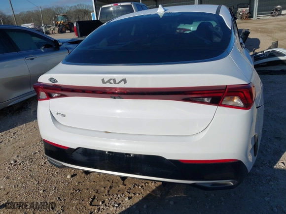 2022 Kia K5 LXS with VIN 5XXG14J28NG116006, listed as a IAAI auction lot 41623420 with 60,991 mi miles. Bid and sale history available at carsss.com. Image 16.