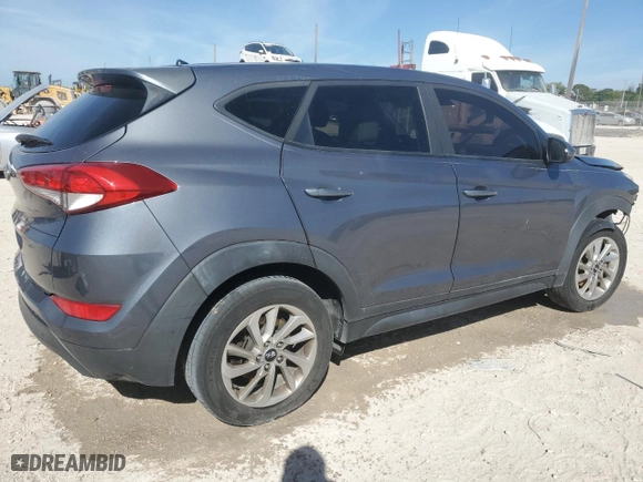 2018 Hyundai Tucson SE with VIN KM8J23A48JU695366, listed as a Copart auction lot 48036825 with 115,705 mi miles and Salvage Title. Bid and sale history available at carsss.com. Image 3.