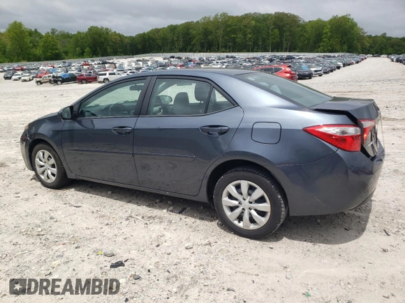 2016 Toyota Corolla L with VIN 2T1BURHE6GC683792, listed as a Copart auction lot 57605335 with 224,540 mi miles and Salvage title. Bid and sale history available at DreamBid. Image 2.