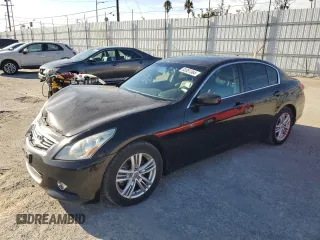 2011 Infiniti G25 Journey with VIN JN1DV6AP6BM830580, listed as a Copart auction lot 83351364 with 162,984 mi miles and Salvage Title. Bid and sale history available at DreamBid. Image 1.