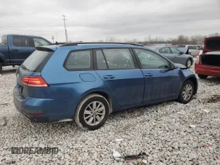 2019 Volkswagen Golf SportWagen S with VIN 3VWY57AU5KM511344, listed as a Copart auction lot 82829154 with 94,081 mi miles and Clean Title. Bid and sale history available at carsss.com. Image 3.
