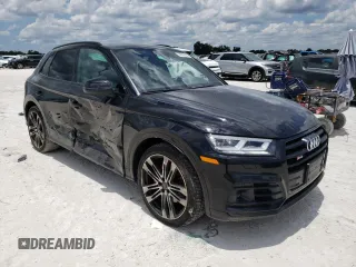 2020 Audi SQ5 Premium Plus with VIN WA1B4AFY9L2104182, listed as a Copart auction lot 57980934 with 41,951 mi miles and Salvage Title. Bid and sale history available at DreamBid. Image 4.