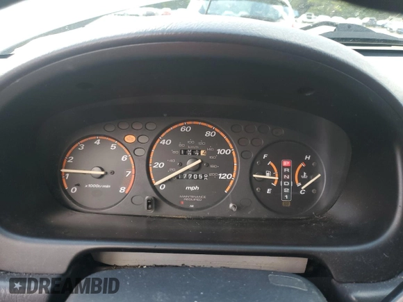 2001 Honda CR-V LX with VIN JHLRD28401S008073, listed as a Copart auction lot 73002564 with 177,059 mi miles and Salvage Title. Bid and sale history available at carsss.com. Image 9.