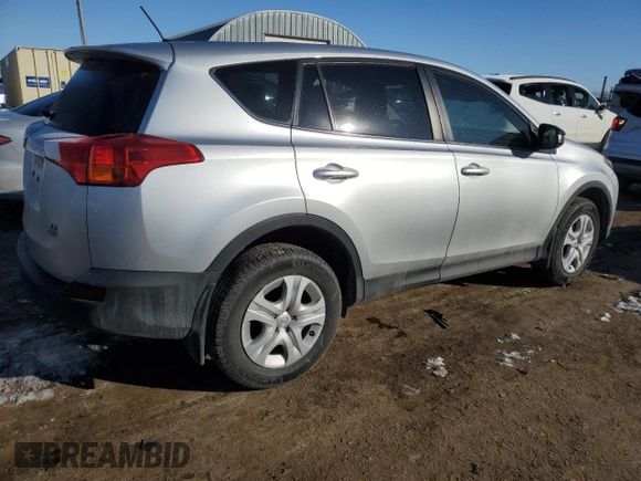 2015 Toyota RAV4 LE with VIN JTMBFREV7FD130410, listed as a Copart auction lot 88517215 with 143,361 mi miles and Salvage title. Bid and sale history available at DreamBid. Image 3.