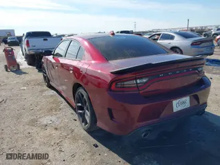 2019 Dodge Charger R/T with VIN 2C3CDXCT3KH722212, listed as a IAAI auction lot 41344088 with 91,741 mi miles. Bid and sale history available at carsss.com. Image 3.