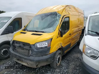 2021 Ford Transit Cargo with VIN 1FTBR1X88MKA46413, listed as a Copart auction lot 73707474 with 91,829 mi miles and Salvage Title. Bid and sale history available at DreamBid. Image 1.