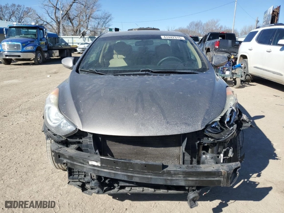 2013 Hyundai Elantra Limited PZEV with VIN 5NPDH4AE0DH231565, listed as a Copart auction lot 47442315 with 102,618 mi miles and Salvage Title. Bid and sale history available at carsss.com. Image 5.