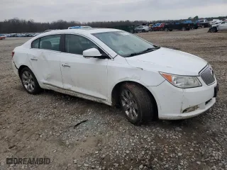 2011 Buick LaCrosse CXS with VIN 1G4GE5ED8BF341537, listed as a Copart auction lot 43261725 with 166,382 mi miles and Salvage Title. Bid and sale history available at carsss.com. Image 4.