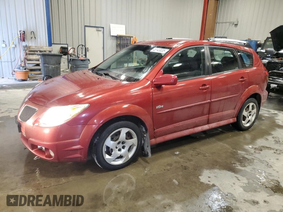 2006 Pontiac Vibe with VIN 5Y2SM65896Z431584, listed as a Copart auction lot 45143035 with 183,095 mi miles and Clean title. Bid and sale history available at DreamBid. Image 1.