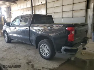 2019 Chevrolet Silverado 1500 LT with VIN 3GCPYDEK2KG212521, listed as a Copart auction lot 46452255 with 69,782 mi miles and Salvage Title. Bid and sale history available at carsss.com. Image 2.