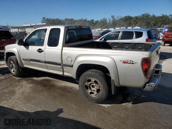 2005 GMC Canyon SLE Z71 with VIN 1GTDT196158195105, listed as a Copart auction lot 81497704 with 245,278 mi miles and Salvage Title. Bid and sale history available at carsss.com. Image 2.