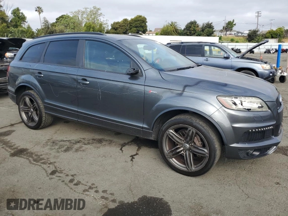 2014 Audi Q7 3.0T S line Prestige with VIN WA1DGAFE7ED010492, listed as a Copart auction lot 53492105 with 144,974 mi miles and Salvage Title. Bid and sale history available at carsss.com. Image 4.
