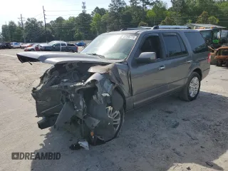 2011 Ford Expedition Limited with VIN 1FMJU1K51BEF07353, listed as a Copart auction lot 57209775 with Not provided miles and Salvage title. Bid and sale history available at DreamBid. Image 1.