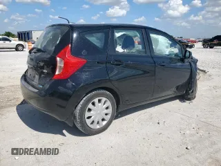 2014 Nissan Note S Plus with VIN 3N1CE2CP0EL356724, listed as a Copart auction lot 63025495 with Not provided miles and Salvage title. Bid and sale history available at DreamBid. Image 3.