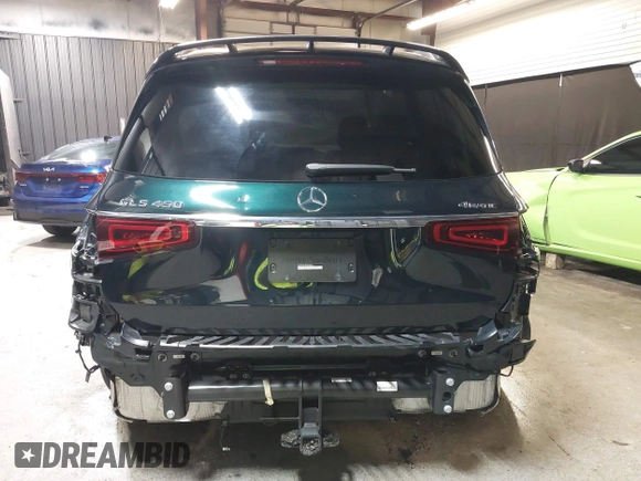 2023 Mercedes-Benz GLS 450 with VIN 4JGFF5KE7PA964853, listed as a IAAI auction lot 42129116 with 23,753 mi miles and . Bid and sale history available at DreamBid. Image 17.
