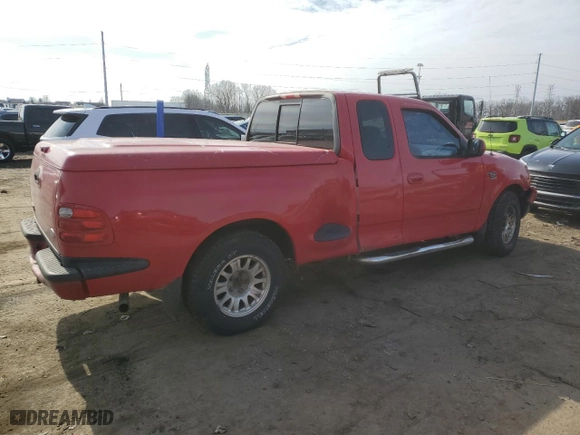 2003 Ford F-150 XL with VIN 1FTRX07W63KC66922, listed as a Copart auction lot 47565175 with 179,502 mi miles and Salvage Title. Bid and sale history available at carsss.com. Image 3.