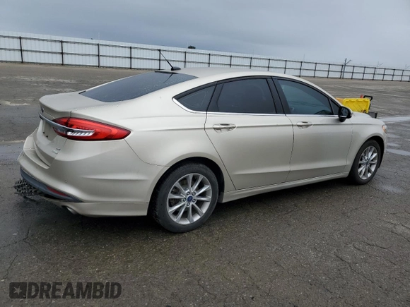 2017 Ford Fusion SE with VIN 3FA6P0HD3HR215984, listed as a Copart auction lot 44459915 with 60,954 mi miles and Salvage Title. Bid and sale history available at DreamBid. Image 3.